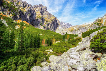 Beautiful valley in High tatras, Slovakia © Jaroslav Moravcik