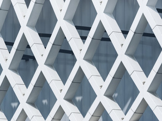 detail of modern building