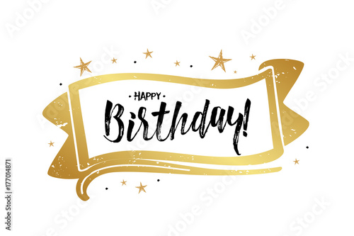 "Happy Birthday, beautiful greeting card poster ...