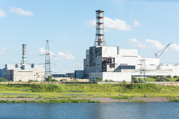 Fototapeta na wymiar nuclear power plant