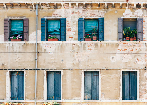 Windows in Venice
