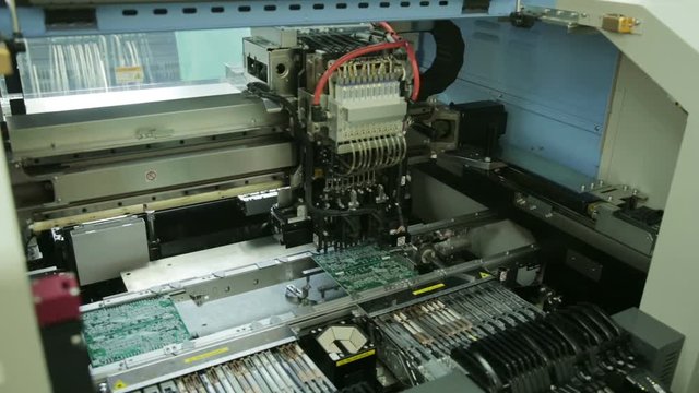 Production Of Printed Circuit Boards by machine