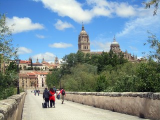 Naklejka na ściany i meble Roman Bridge, Salamanca