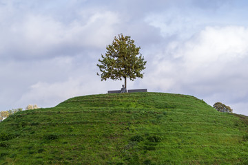 Pochmurny jesienny dzień w parku © Senatorek