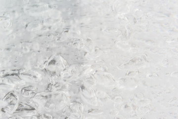 Bubbles in the water