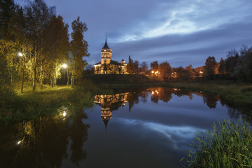 Fototapeta na wymiar BIP Castle, Sankt-Petersburg