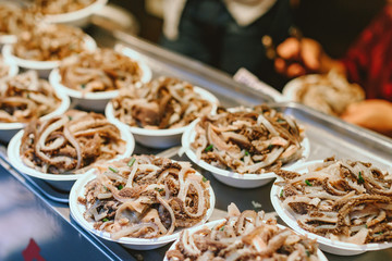 Exotic snacks and desserts , Beijing, China