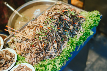 Exotic snacks and desserts , Beijing, China