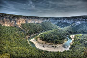 Obraz premium Gorge de l`Ardeche
