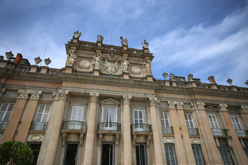 Royal Palace at La Granja de San Ildefonso in Segovia province, Castilla y Leon, Spain