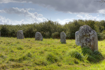 Boscawen-Un Stone Circle, Cornwall