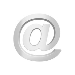 Mail Communication Connection message to mailing contacts. 3d render e-mail symbol