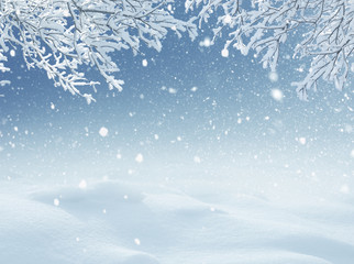 winter christmas background