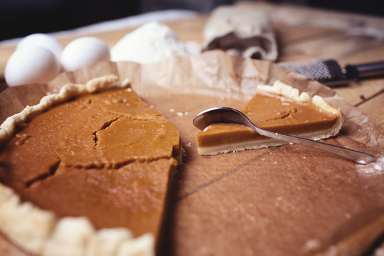 Pumpkin tart