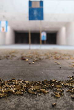 Spent gun shell casing's