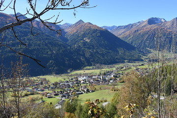 Osttirol, Virgen, Virgental, Tal, Dorf, Siedlung, Bauernhof, Bergbauernhof, Weide, Alm,...