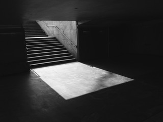 Light in the underpass
