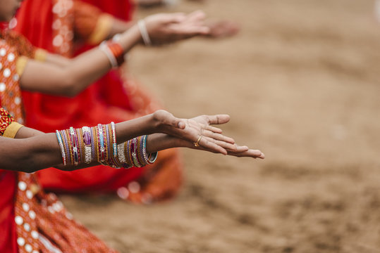 Indian Women Dancing