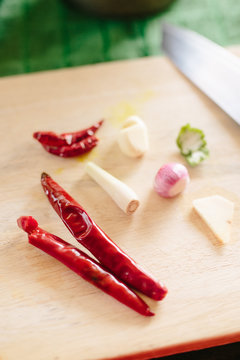 Cooking Thai food