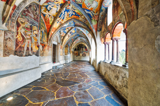 cloister of the cathedral of Bressanone