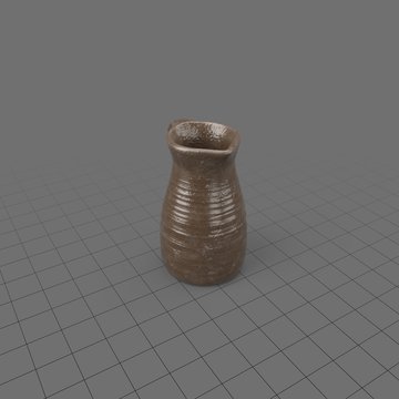 Tall ceramic pitcher 2