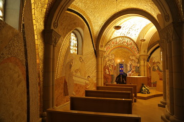 Fototapeta premium Capilla del Santísimo Sacramento. Iglesia de San Pedro Apostol, Gijón; Asturias