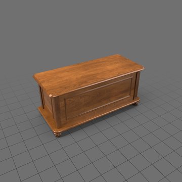 Closed blanket chest