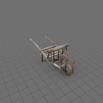Medieval wheelbarrow