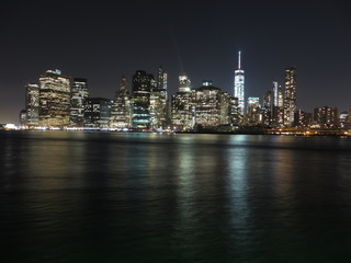 Obraz na płótnie Canvas New York Skyline by night