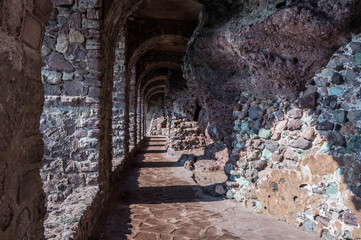castle on the coast of france