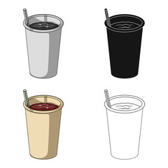 Glass, single icon in cartoon style.Glass, vector symbol stock illustration web. © pandavector