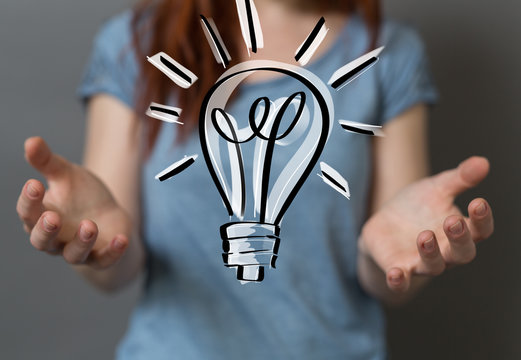 idee &ndash; junge frau