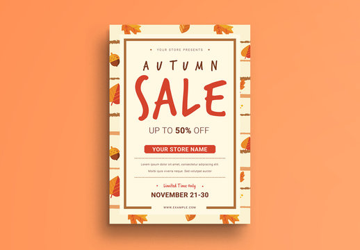 Autumn Sale Flyer 3