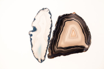 Agate- beautiful, colorful slices and texture
