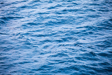 Water texture - deep clear water from Aegean sea
