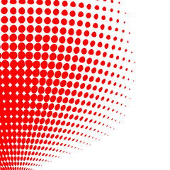 Grunge halftone background. Vector dots texture. Abstract dotted background