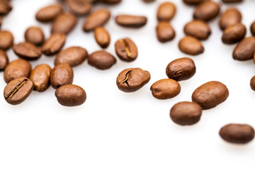 Coffee beans texture
