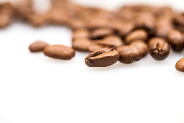 Coffee beans texture
