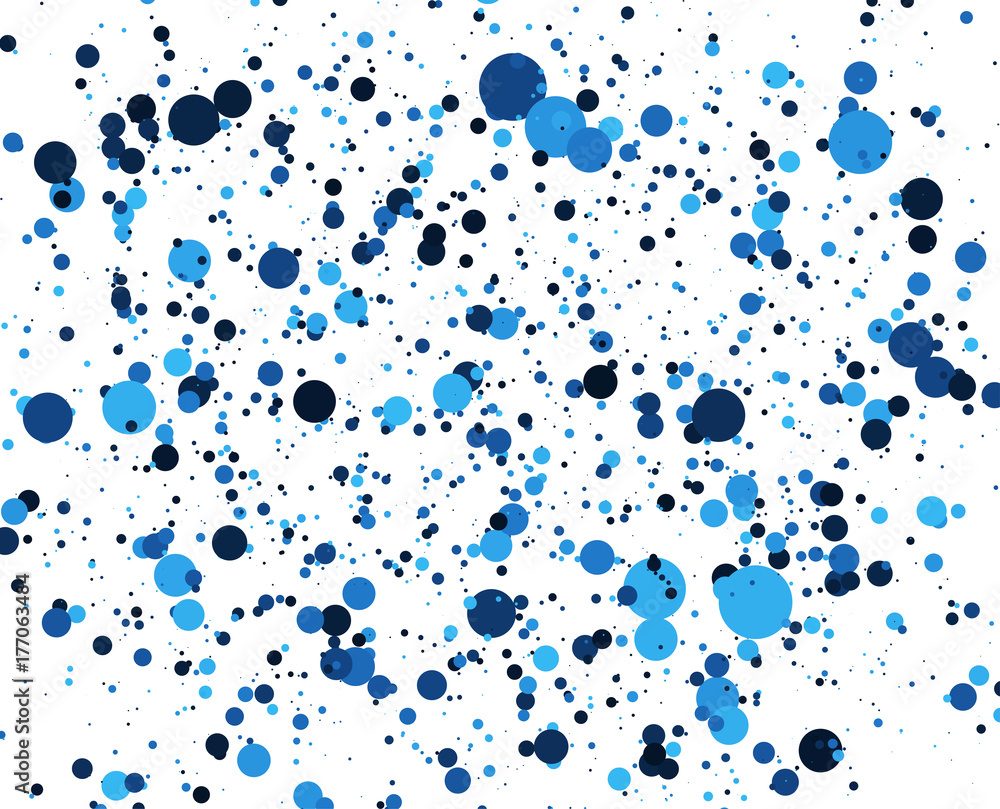 Poster abstract circles background. random size.