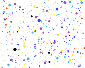 Abstract Circles background. Random size.