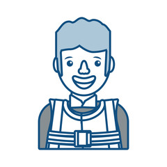 working man  vector illustration