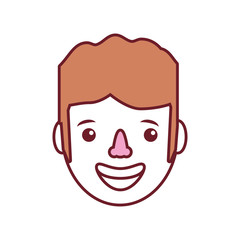man face  vector illustration
