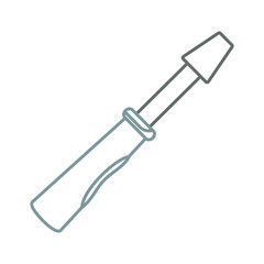 screwdriver vector illustration