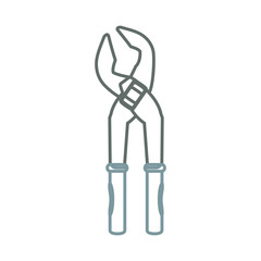 wrench  vector illustration