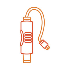 circular saw  vector illustration