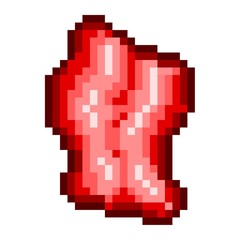 Obraz premium Beacon pixel art icon