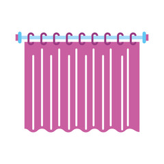 shower curtain clean interior element for bathroom