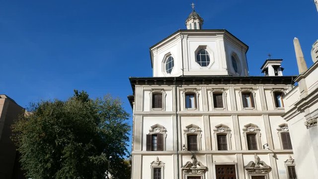 San Bernardino alle Ossa church in Milan, Italy.