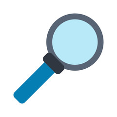 magnifying glass icon image vector illustration design 