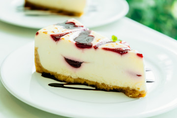 Raspberry cake